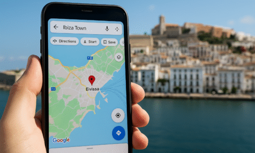 ibiza google maps